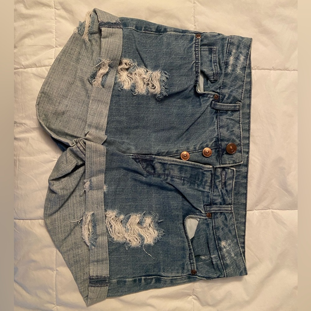 Jean shorts